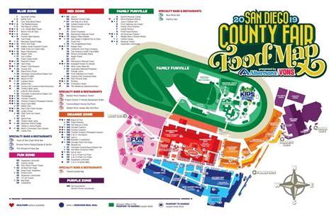 Del Mar Fair Map | Campus Map