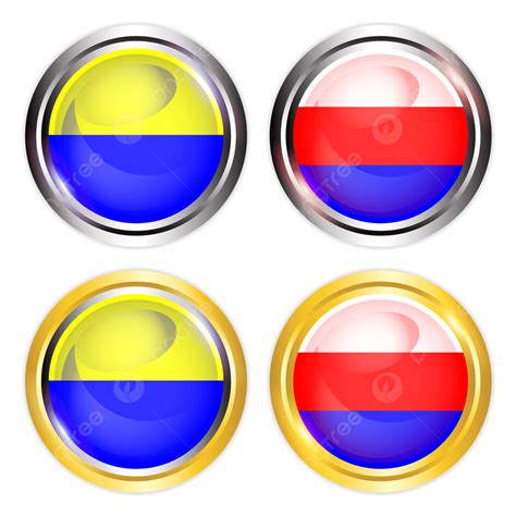 Russia Flag Clipart Transparent PNG Hd, Ukraine Russia Flag Button Set, Ukraine Russia Flag ...
