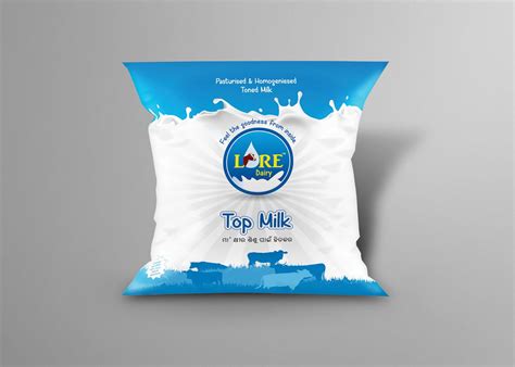 Creative Milk Pouch Design