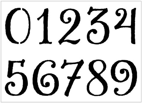 Liam Large Number Block Font on 10MIL by PearlDesignStudio on Etsy