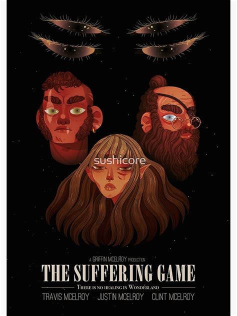 "The Suffering Game" Poster by sushicore | Redbubble