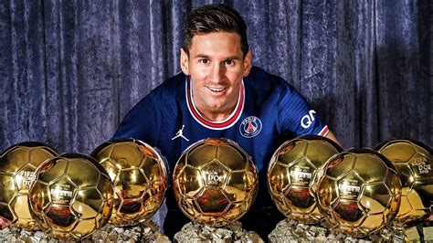 Lionel Messi - 7 Ballon d'Or Wins - Official Tribute - YouTube