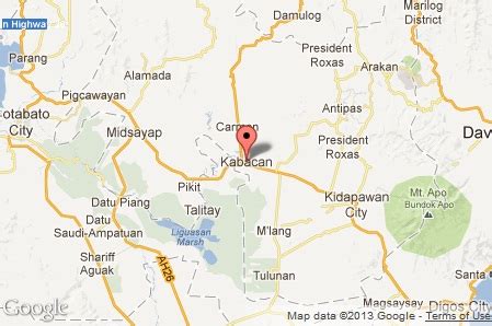 Road Map Of Cotabato City