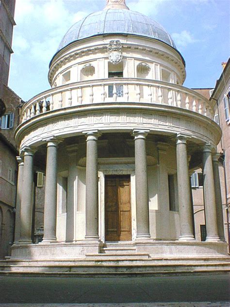 Donato d’Angelo Bramante (1444-1514) Le Tempietto (1502) San Pietro in ...