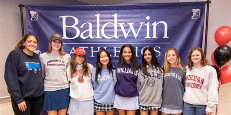 Eight Baldwin School senior student-athletes commit to college sports – Mainline Media News