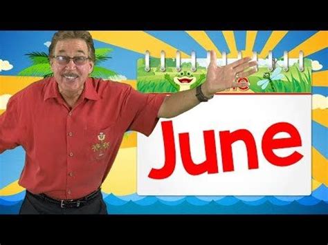 It's the Month of June | Calendar Song for Kids | Jack Hartmann ...