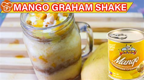 How to Make Mango Graham Shake - Pinoy Easy Recipes