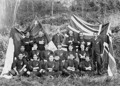 New Zealand Natives Rugby Team, 1888 | On 3 October 1888, a … | Flickr