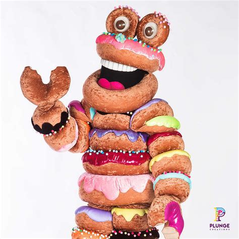 Doughnut costume - Masked Singer Series 3 Cool Costumes, Costume Ideas ...