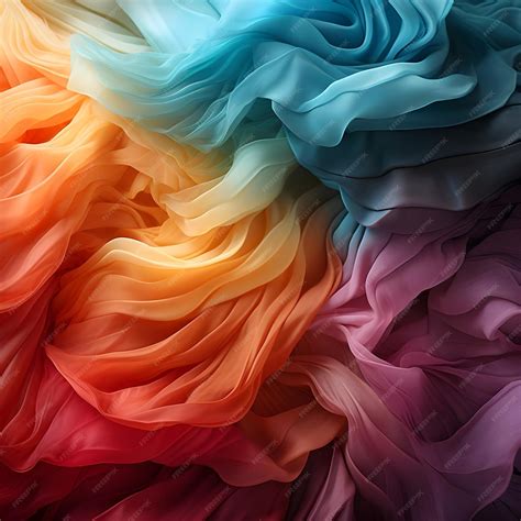 Premium AI Image | Colorful Gradient Pattern Wallpaper Illustration