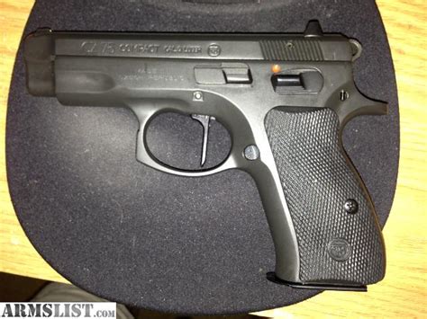 ARMSLIST - For Sale: CZ 75 Compact CUSTOM