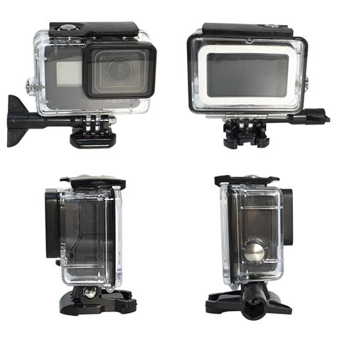 2018 New 45M Underwater Waterproof Case for Gopro Hero 7 6 5 Diving Housing Go pro Action Camera ...