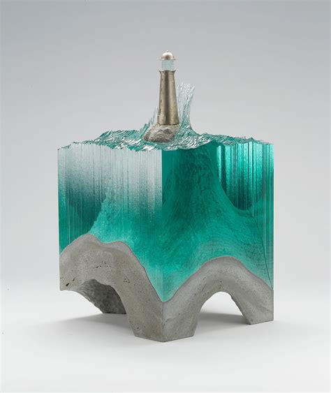 Former Boat Builder Combines Glass And Concrete Into Wonderful Sculptures