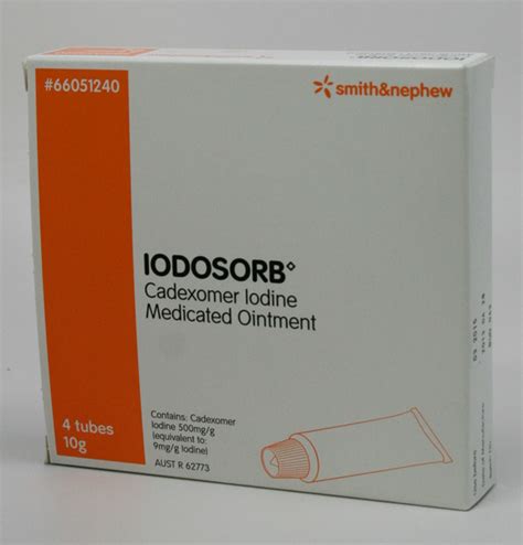 Iodosorb Ointment 10g Tubes 4s | Online Medical Supplies & Equipment