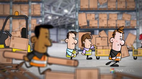 Hill Langdell | Cartoon animation for warehouse management specialists ...