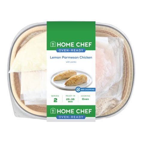 Home Chef Oven-Ready Lemon Parmesan Chicken, 15 oz - Kroger