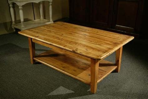 50 Collection of Square Pine Coffee Tables