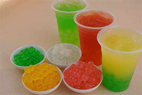 Popping boba, colorful bubble tea, colorful summer! | Bubble tea ...