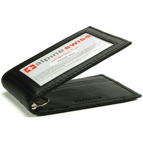 Bifold Money Clip Wallet With Id Window | semashow.com