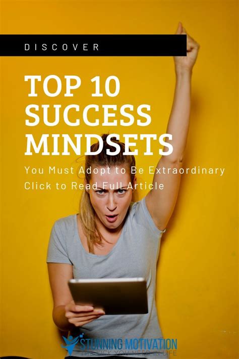 Success Mindset: 13 Thinking You Should Adopt to Succeed in Life | Success mindset, Mindset, Success