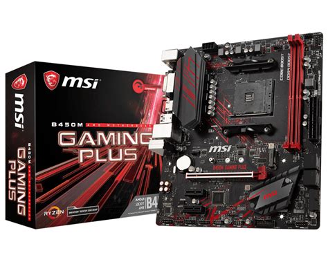 B450 Motherboard For RYZEN 5600G Cpus MSI B450 GAMING PLUS AM4 DDR4 64GB SATA III PCI-E ATX ...