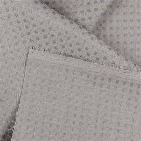 Fabric doggie bag IS010 FROST GRAY Softened - 54% Linen / 46% Cotton - Middle (6.2 oz/yd 2 )