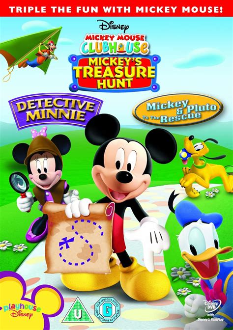 Mickey Mouse Clubhouse - Treasure Hunt / Detective Minnie / Mickey and ...