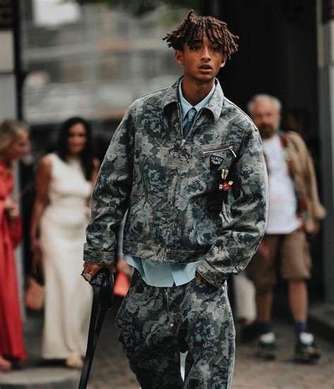 Jaden at Paris Fashion Week for Kenzo - Menswear Spring/Summer 2023 in ...