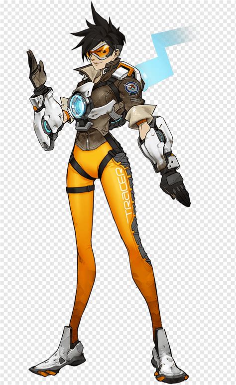 Characters of Overwatch Tracer Concept art, COSMETICS, fictional ...