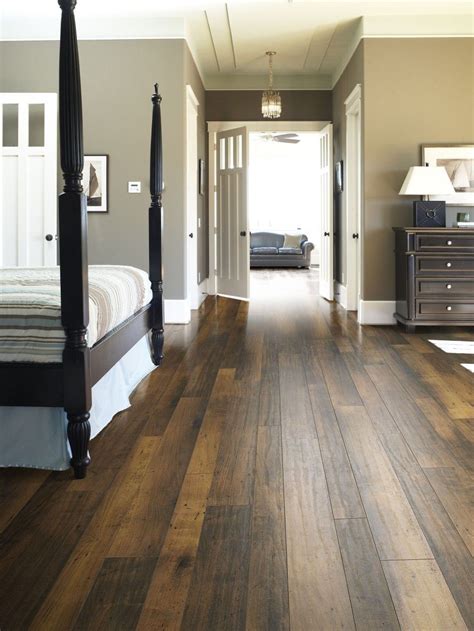 # Wood Flooring Ideas and Trends for Your Stunning Bedroom # Dark, Ideas, Decor, Natural ...
