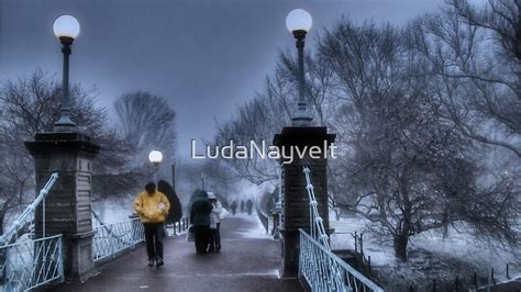 "Winter in Boston" by LudaNayvelt | Redbubble