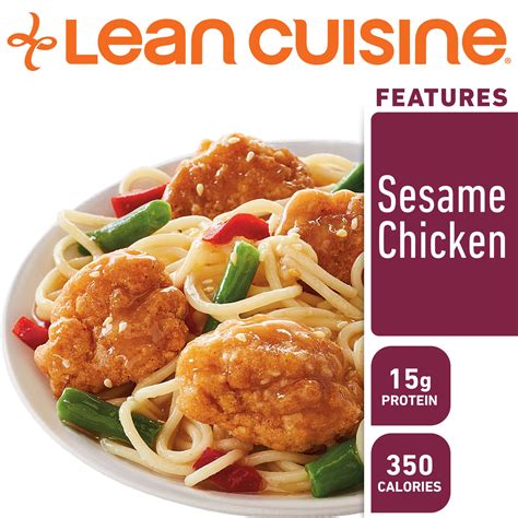 Lean Cuisine Features Sesame Chicken Frozen Meal 9 oz | Shipt