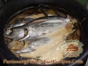 Ginataang Galunggong (Scad Fish in Coconut Milk) | Panlasang Pinoy Meaty Recipes | Recipe | Fish ...