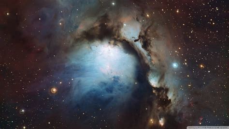 Brown and blue nebula, space HD wallpaper | Wallpaper Flare