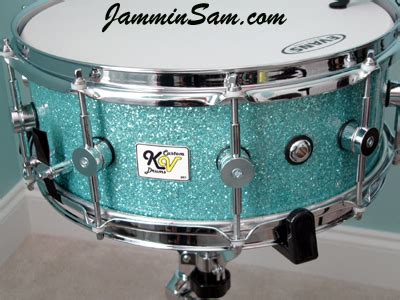 Turquoise Glass Glitter on Drums - Page 3 - Jammin Sam