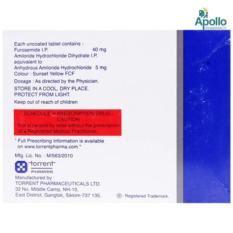 Amifru 40 Tablet 10's Price, Uses, Side Effects, Composition - Apollo ...