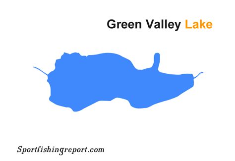 Green Valley Lake - Fish Reports & Map