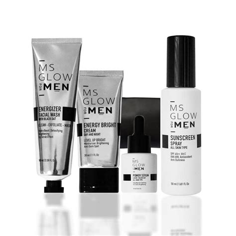 Paket Skincare MS Glow For Men Harga & Review / Ulasan Terbaik di ...