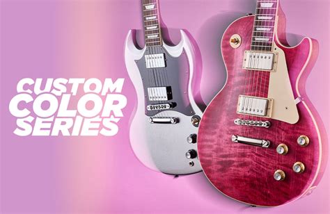 About the Custom Color Series | Gibson Les Paul Standard & SG