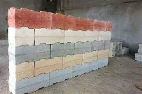 Long Durable And Heavy Duty Multicolor Interlocking Wall Bricks For ...