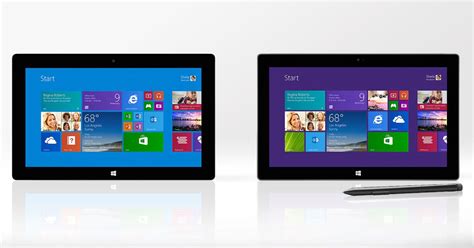 Microsoft Surface 2 vs. Surface Pro 2