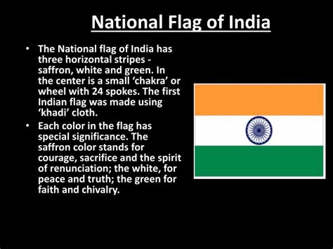 PPT - INDIA’S NATIONAL SYMBOLS PowerPoint Presentation - ID:2074801