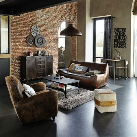 53 Stylish And Inspiring Industrial Living Room Designs - DigsDigs