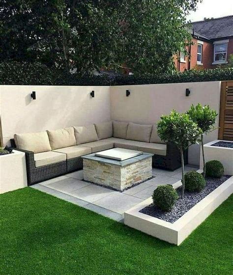 32 The Best Front Yard Landscaping Ideas Sitting Area - MAGZHOUSE