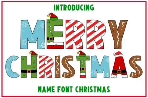 Merry Christmas Font otf | Karimoos