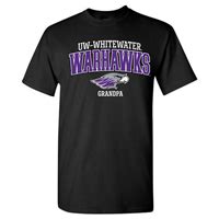 Grandpa: T-Shirt UW-Whitewater Warhawk over Mascot and Grandpa ...