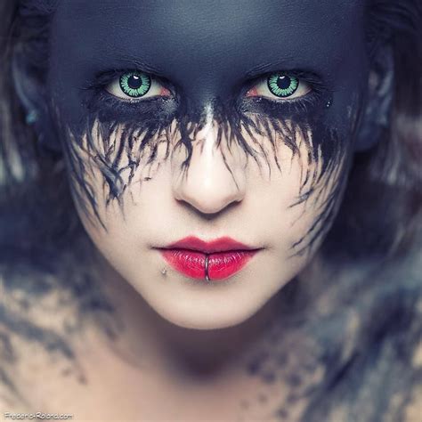 Pin by Tika Moore on Make up and Hair | Dark fantasy makeup, Fantasy ...