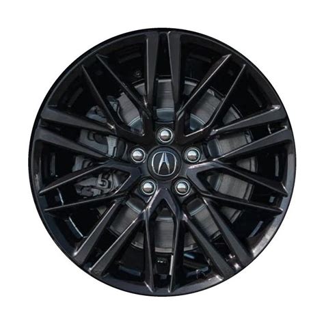 ACURA MDX wheels rims wheel rim stock genuine factory oem used replacement 71669 GLOSS BLACK HOL ...