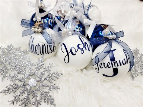 Personalized Christmas Ornaments, Name Ornaments, Christmas Gifts ...