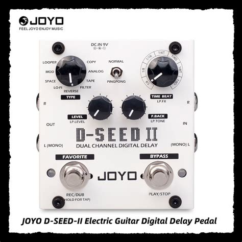 【PH Ready Stock 24h Shipping】JOYO D-SEED-II Electric Guitar Digital ...